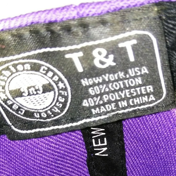 T&T Flat Billed New York Spellout Cap - Picture 4 of 8